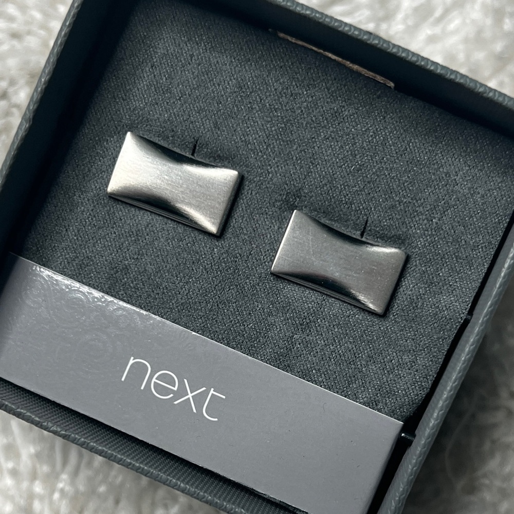 Next Charcoal Gray Cufflinks